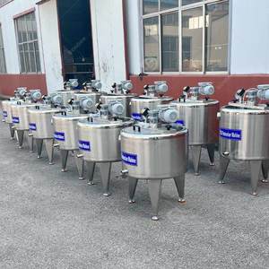 Planta Pasteurizadora Comercial Pequeña para Leche de Camello, Jugo de Coco y Líquido de Huevo, Bomba de Alta Precisión, Tanque de Acero Inoxidable Automático - Product Image 2