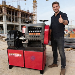 High Quality 6-20mm Waste <strong>Scrap</strong> Steel <strong>Rebar</strong> Bar Straightening Machine Core Bearing for Wire Processing Available for Sale - Product Image 1