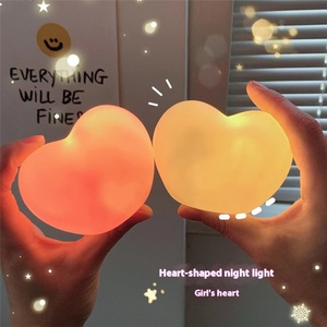 Hot Bán Nhiều Màu Xách Tay Giá Cả Phải Chăng Tình Yêu Hình Dạng LED Trang Trí Ánh Sáng Ban Đêm 3D Illusion Ánh Sáng Ban Đêm Cho Vài Đám Cưới - Product Image 2