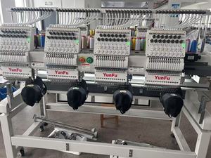 4-Head Computerized Cap & T-Shirt Embroidery Machine 12-15 <b>Needles</b> 2 Year Warranty for Sale - Product Image 2
