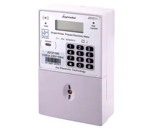 220v single phase STS keypad prepaid electricity energy meter integrated zhejiang manufacturer