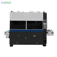 Ponceuse à brosses pour bois Belino PLC 650 mm, moteur 10 kW, pour le travail du bois, profilée, pour MDF, bois massif, meubles, cadres, armoires, planches