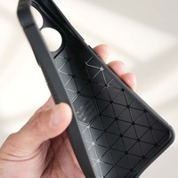 Funda de Teléfono de Lujo JOYPORODO T033 de TPU para Xiaomi 15 17 Pro Max Ultra, Textura de Fibra de Carbono, Antigolpes, Capa de Celular para Android