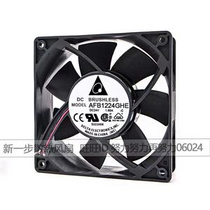 Ventilateur sans balais Delta AFB1224GHE C 120 mm 24 V CC pour refroidissement haute vitesse d'onduleur - Product Image 1