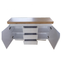 Coffre à panneaux en bois blanc personnalisé tiroir Table de chevet grande capacité pour la maison ou l'hôtel pour le salon