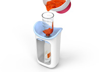 Machine de remplissage de sachets pour aliments pour bébés, presse-sachets réutilisables, moulinets pour bébés avec stockage, préparateur d'aliments pour bébés