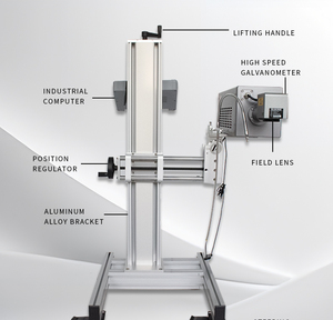 Nueva Línea de Producción de Ensamblaje, Impresora de Fecha de Caducidad para Botellas de Plástico, Máquina de Marcado y Grabado Láser de CO2 con IA DXF - Product Image 5