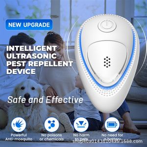 Nouveau répulsif ultrasonique transfrontalier contre les moustiques et les rongeurs, modèle d'exportation le plus vendu, dispositif anti-insectes magique, répulsif intelligent - Product Image 2