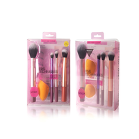 Petite boîte d'emballage pliable personnalisée en PET/PVC, écologique, double face, avec gaufrage et dorure à chaud, taille sur mesure