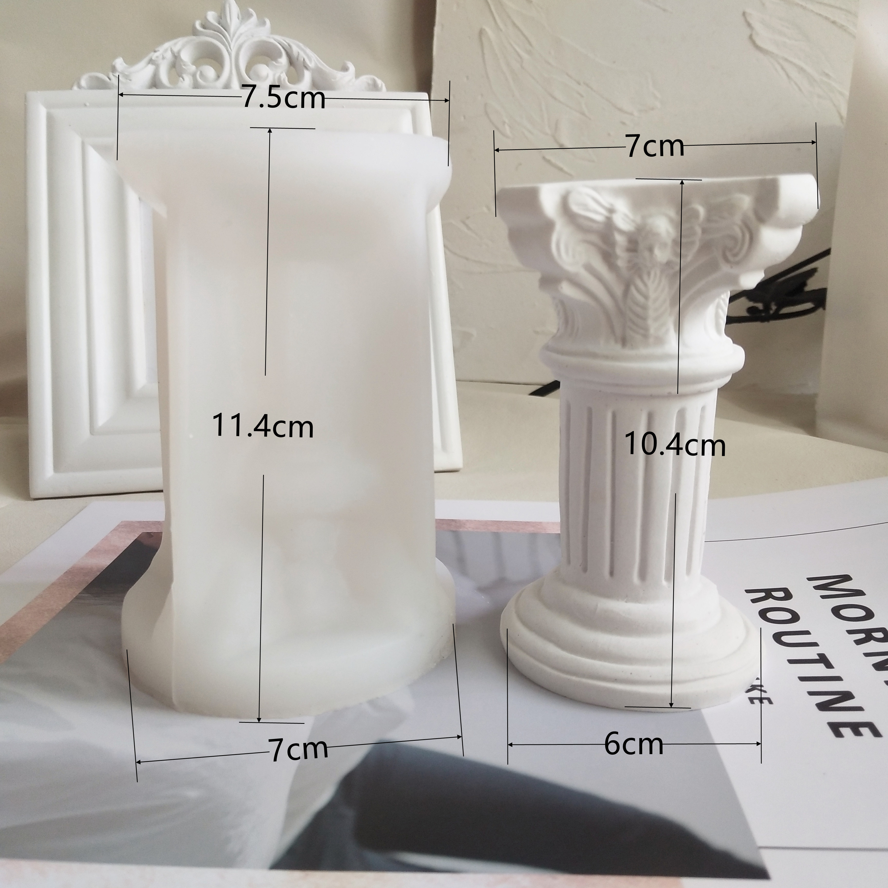 D-8161 4 cara Pilar molde