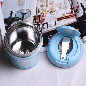 2025 meilleure vente 350ml 18/8 boîte à lunch en acier inoxydable isolé sous vide flacon alimentaire pot de nourriture <span class=keywords><strong>Thermos</strong></span> pour aliments chauds - Product Image 5