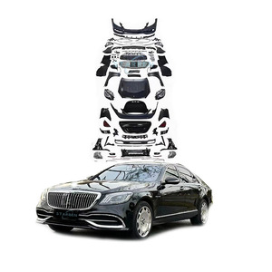 W221 2006-2013 <span class=keywords><strong>Clase</strong></span> S Parachoques exterior Capó Lámparas de ala Faros delanteros Actualización <span class=keywords><strong>a</strong></span> W222 <span class=keywords><strong>2018</strong></span> Kit de carrocerí<span class=keywords><strong>a</strong></span> para <span class=keywords><strong>mercedes</strong></span>-benz - Product Image 1