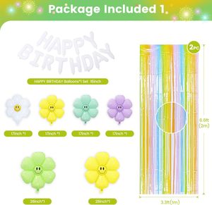 <span class=keywords><strong>Pastel</strong></span> <span class=keywords><strong>arc</strong></span>-<span class=keywords><strong>en</strong></span>-<span class=keywords><strong>ciel</strong></span> décorations d'<span class=keywords><strong>anniversaire</strong></span> pour les filles joyeux <span class=keywords><strong>anniversaire</strong></span> décorations marguerite fleur printemps ballons guirlande <span class=keywords><strong>arc</strong></span> Kit - Product Image 3
