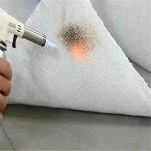 Couverture anti-feu pour véhicules électriques d'extérieur, en fibre de verre de silice et silicone réfractaire, pour évacuation d'urgence domestique - Product Image 1