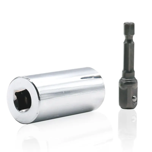 Clé à douille universelle ensemble de têtes de manchons Gadget 7-19mm perceuse électrique adaptateur clé écrou poignée magique Multi outils à main Multitool - Product Image 6