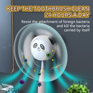 Portable Disinfect Product UV <b>Toothbrush</b> Sterilizer for Children UV Sterilizing <b>Toothbrush</b> <b>Holder</b> Wall Mounted - Product Image 5