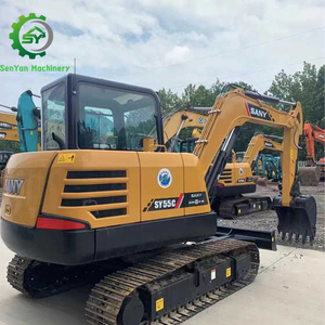 Gran cantidad SANY Original Factory Mini SY55C 5.5Ton ExcavatorLow Usado SANY SY55C SY55U Excavadora usada en venta - Product Image 2