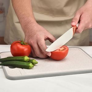 Plateau de décongélation multifonctionnel pour la cuisine, 4 en 1, plateau de décongélation en aluminium de qualité supérieure, planches à découper pour la viande congelée rapidement - Product Image 3