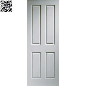 24 En X 80 pulgadas Colonist-armario interior MDF moldeado con imprimación, puerta plegable - Product Image 4