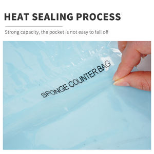 Tas penghitung spons dengan lima kompartemen sepuluh bagian dan lubang gantungan untuk rumah sakit - Product Image 3