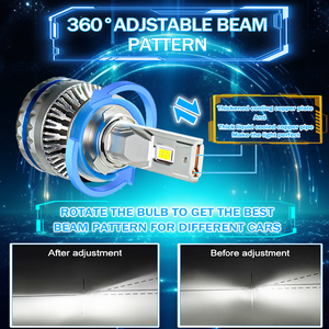 Super brillante S27 130W 68000 Lumenes <span class=keywords><strong>coche</strong></span> LED faros bombilla 6000K CANbus Led <span class=keywords><strong>coche</strong></span> faro bombilla H11 H4 H7 9005 9006 - Product Image 3