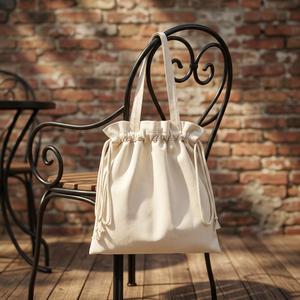 Sac fourre-tout en toile de coton personnalisé avec poignées à boucles, MOQ 100 |   Sacs de courses et sacs cadeaux écologiques HOD BAGS Medium Rajasthan - Product Image 5
