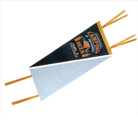 Pas cher Fanion Feutre Bunting Fanion Drapeau Bannière Fête École Maison Drapeaux Bannières Feutre Fanions