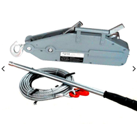 Treuil à câble en aluminium de haute qualité, capacité 1,6 tonne, câble de 20 mètres