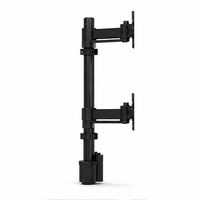 Support d'écran de bureau robuste en aluminium de qualité supérieure, nouveau design, bras simple avec ressort à gaz réglable