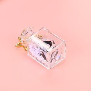 Vigreat grosir kreatif minyak akrilik cair <span class=keywords><strong>Anime</strong></span> Shaker gantungan kunci Berharap botol Keyrings hadiah lucu - Product Image 4