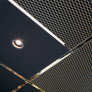 עיצוב מודרני אלומיניום מורחבת רשת מתכת תקרה לוח אופנה מפעל מחיר חוט פלדה רשת - Product Image 5