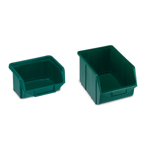 Contenedor Combinado Ecológico Verde de 21x11 cm para Almacenamiento en Logística y Almacén - Product Image 2