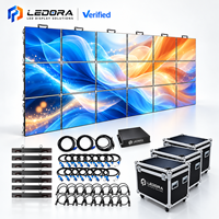 Mur vidéo LED en aluminium P3.91 500x500mm, approuvé CE RoHS, 5000cd, 7680Hz, ultra-réfréquence, IP65, 8K HDR10, pour location de scène de concert