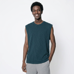 Service OEM directement du fabricant, débardeur en maille respirante de haute qualité pour homme, design oversize tendance à prix avantageux - Product Image 1