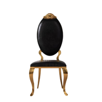 Meubles d'hôtel chaise de banquet de mariage en cuir pour événements de bureau à domicile chaises de salle à manger en métal pour restaurant meubles de maison de mariage