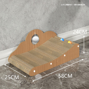 Eco <span class=keywords><strong>Scratcher</strong></span> L Forma Protegendo Móveis Papelão Coçar Corrugado <span class=keywords><strong>Cat</strong></span> Scratch Board Raspador gato Árvores <span class=keywords><strong>Scratcher</strong></span> - Product Image 5