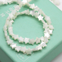 Perles de nacre naturelle en forme de cœur de 6 mm pour le bricolage, vente en gros de perles de nacre naturelle pour la fabrication de boucles d'oreilles