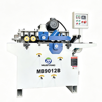 Mesin Pembuat Gagang Sapu MB9012B Mustang, Mesin Penggiling Batang Bulat Bertenaga Motor Efisiensi Tinggi 380V 9000r/min