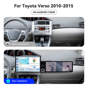 MOOKAKA Display Radio Auto 13.1+12.3 Pollici per <span class=keywords><strong>Toyota</strong></span> <span class=keywords><strong>Verso</strong></span> 2010-2015, Navigazione GPS Android, Stereo con Carplay Wireless Plug and Play - Product Image 2