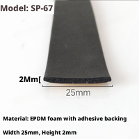 Bande d'étanchéité personnalisable en EPDM et PVC, absorbant les chocs, insonorisante et anti-poussière pour armoires de distribution électrique et joints de fenêtres
