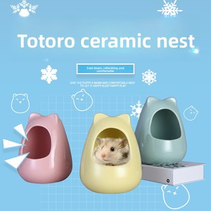 Cama para Mascotas Pequeñas Jiale, Ecológica, de Cerámica Sólida, Diseño Creativo y Refrescante, Cuadrada, para Todas las Estaciones, con Diseño de <span class=keywords><strong>Totoro</strong></span> - Product Image 2