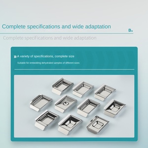 Molde de Inserción Biológico Bickman de Acero Inoxidable 304, Caja de Inserción de Tejidos para Deshidratación, Molde Inferior para Secciones de Parafina, Experimento - Product Image 5