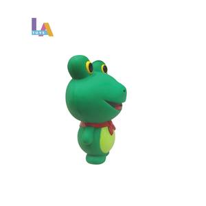 Longthuy fabriqué au Vietnam fabricant en gros grinçant mignon grande grenouille conception mâcher Latex pour animal de compagnie jouet à mâcher - Product Image 2