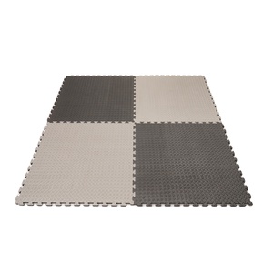 Hydefoam tối màu xám lá mô hình kép màu Taekwondo mat chống trượt bề mặt 1m * 1m Kích thước cho nhà tập thể dục và phòng tập thể dục cho nhà nhập khẩu - Product Image 1