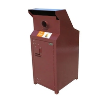 Poubelle simple résistante aux ours ou boîtier de recyclage Poubelles, bouteilles et canettes à l'épreuve des animaux Bacs de recyclage