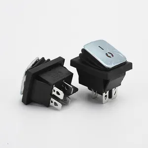 Hot Sale NO 3pin Waterproof CNGAD KCD3 Series 10A 250V Electrical Rocker Switch