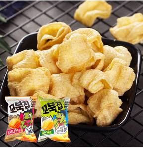 חטיפים מיובאים קוריאה 0r0n langeligelang מרק תירס טעם צב פריך חטיפים אקזוטיים - Product Image 2