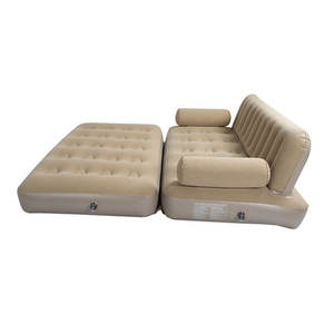 Sofá Cama Inflable para 2 Personas, Material de PVC, Plegable, Diseño Moderno, para Dormitorio, Camping al Aire Libre - Product Image 2