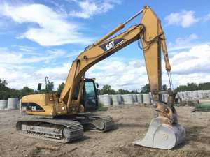 CAT hydraulique utilisé original 320C d'excavatrice de chenille de Caterpillar 325 330 312 336 excavatrice utilisée pour le Guyana - Product Image 3