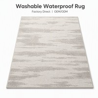 Tapis tie-dye doux et moelleux pour chambre à coucher, salon, chambre d'enfant, tapis antidérapant en peluche, décoration esthétique pour la maison